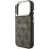 GUESS PU Leather 4G Gold Frame Embossed Magsafe за Apple iPhone 18 Pro Max/ 17 Pro Max, кафяв/златист изображение 5