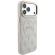 GUESS PU Leather 4G Gold Frame Embossed Magsafe за Apple iPhone 18 Pro Max/ 17 Pro Max, бежов/розов изображение 4