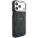 GUESS PU Leather 4G Gold Frame Embossed Magsafe за Apple iPhone 18 Pro Max/ 17 Pro Max, черен/златист изображение 4