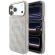 Guess PU Leather Frame Embossed за Apple iPhone 18 Pro / 17 Pro, бежов на супер цени