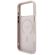 Guess PU Leather Frame Embossed за Apple iPhone 18 Pro / 17 Pro, бежов изображение 5