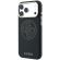 GUESS PU Semi Wrap Perforated 4G Logo Magsafe за Apple iPhone 18 Pro / 17 Pro, черен изображение 2