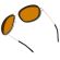 Gunnar Optiks Dume, златист изображение 3