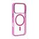 Cellular Line Iconic Mag за Apple iPhone 17, прозрачен/розов на супер цени
