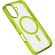 Cellular Line Iconic Mag за Apple iPhone 16, прозрачен/зелен на супер цени