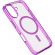 Cellular Line Iconic Mag за Apple за iPhone 16 Plus, прозрачен/розов на супер цени