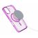 Cellular Line Iconic Mag за Apple за iPhone 16 Plus, прозрачен/розов изображение 2