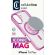 Cellular Line Iconic Mag за Apple за iPhone 16 Plus, прозрачен/розов изображение 4