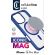 Cellular Line Iconic Mag за Apple iPhone 16 Pro Max, прозрачен/син изображение 2