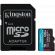 128GB microSDXC Kingston Canvas Go Plus Gen4 + SD Adapter, черен на супер цени