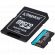 128GB microSDXC Kingston Canvas Go Plus Gen4 + SD Adapter, черен изображение 2