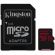 128GB microSDXC Kingston Canvas React + SD Adapter, черен на супер цени