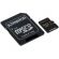 32GB microSDHC Kingston + SD Adapter, Черен на супер цени