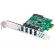 Lanberg PCIe към 4 x USB Low Profile изображение 3