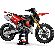 LEGO Ducati Desmo450 MX Factory Motorcycle изображение 3