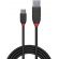 LINDY Black Line USB Type C към USB изображение 2