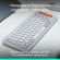 Logitech Pop Icon Keys, бял изображение 9