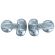 Motorola Moto Buds Loop Swarovski Edition, син изображение 5