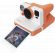 Polaroid Now Generation 3, бял/оранжев изображение 3
