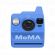 Polaroid Now Generation 3 MoMa Edition, син изображение 2
