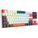 Redragon Kumara K552LGY-RGB, бял/черен/червен изображение 7