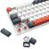 Redragon Kumara K552LGY-RGB, бял/черен/червен изображение 8