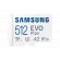 512GB microSD Samsung EVO Plus + SD адаптер, бял изображение 2