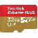 32GB microSDHC SanDisk Extreme Plus + SD Адаптер, червен/златист изображение 2