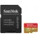 256GB microSDXC SanDisk Extreme Plus + SD Адаптер, червен/златист на супер цени