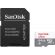 64GB microSDXC SanDisk Ultra + SD Адаптер, бял/сив на супер цени