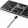 Satechi Aluminum Bluetooth Keyboard, сив изображение 4