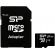 128GB microSDXC Silicon Power Elite UHS-1 + SD адаптер, черен на супер цени