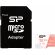 64GB Silicon Power Superior и SD адаптер, бял/червен изображение 2