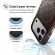 Speck Presidio Lux Glitter MagSafe за Apple iPhone 17 Pro, черен изображение 6