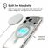 Speck Presidio Lux Glitter MagSafe за Apple iPhone 17 Pro, прозрачен/златист изображение 5