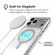 Speck Presidio Lux Glitter MagSafe за Apple iPhone 17 Pro Max, прозрачен/зласт изображение 5