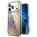 Speck Presidio Lux Glitter MagSafe за Apple iPhone 17 Pro, прозрачен/златист изображение 4