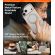 TORRAS Ostand QPRO VegSkin за Apple iPhone 17 Pro, сив изображение 4