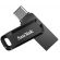 256GB SanDisk Ultra Dual Drive Go, черен изображение 2