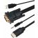 VCOM HDMI към VGA и 3.5 мм жак и USB на супер цени